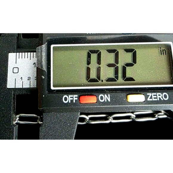 New Tocara Silver Link Necklace Stainless Steel Paperclip Chain Choker Clarisse - Picture 10 of 10